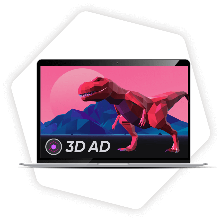 3D広告プラットフォーム3D AD